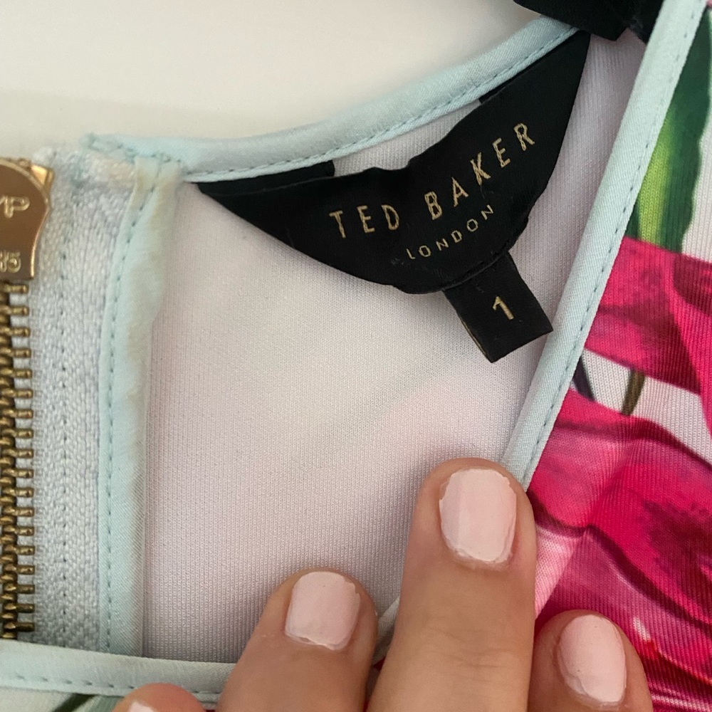 Ted baker London mini dress super cute flirty